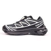 Salomon XT-6 GTX темно серый с черным и белым, Размер 44
