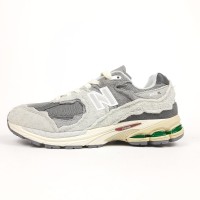 New Balance 2002R Protection Pack сірі з зеленим, Розмір 44