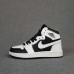 Nike Air Jordan 1 білі з чорним, Розмір 38