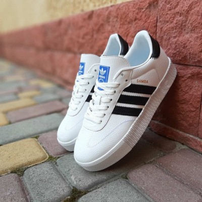 Adidas Samba білі з чорним, Розмір 41