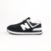 New Balance 574 чорні (біла N), Розмір 36