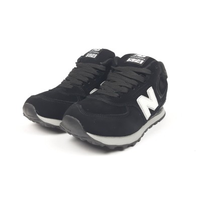 New Balance 574 чорні з білим, Розмір 37