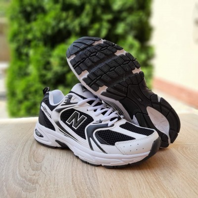 New Balance 530 черные с белым, Размер 36