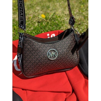 Сумка жіноча Michael Kors крос-боді коричневий Майкл Корс