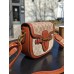 Жіноча сумка Coach коричневий моногам Коуч