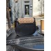Жіноча сумка Coach чорний моногам Коуч
