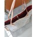 Сумка жіноча Louis Vuitton Neverfull бежевий шаховий шопер Луї Віттон