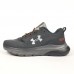 UNDER ARMOUR HOVR Turbulence Running темно сірі з помаранчевим, Розмір 43