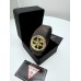 Жіночий пояс пояс Guess Гесс коричневий золото