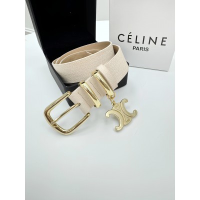 Женский ремень пояс Celine Селин молочный Женский ремень пояс Celine Селин молочный