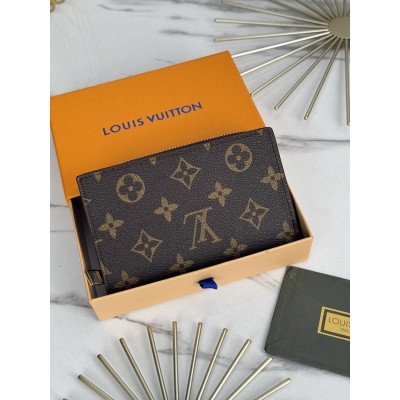 Жіночий гаманець Louis Vuitton коричневий Луї Віттон книжка