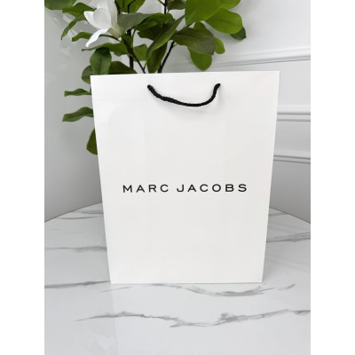 Фірмова упаковка пакету Marc Jacobs, упаковка на подарунок. Подарункова брендова упаковка Марк Джейкобс