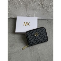 Гаманець Michael Kors, Майкл Корс жіночий міні з лого чорний