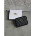 Кошелек Michael Kors, Майкл Корс женский мини с лого черный