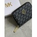 Кошелек Michael Kors, Майкл Корс женский мини с лого черный
