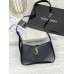 Жіноча сумка Yves Saint Laurent YSL Le 5 à 7 Ів Сен Лоран чорний з довгим ременем