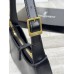 Жіноча сумка Yves Saint Laurent YSL Le 5 à 7 Ів Сен Лоран чорний з довгим ременем