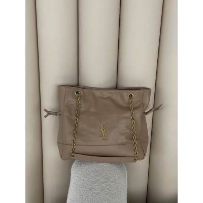 Сумка женская Yves Saint Laurent Jamie in Leather бежевый  шоппер Ив Сен Лоран