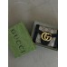 Гаманець жіночий Gucci Marmont чорний маленький із коробкою Гуччі