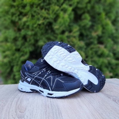 Asics Gel Kahana 8 Черные на белом, Размер 43