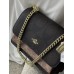 Сумка жіноча Coach Mini Klare Crossbody in Signature Canvas через плече темно - коричневий Коуч