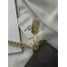 Сумка жіноча Coach Mini Klare Crossbody in Signature Canvas через плече темно - коричневий Коуч