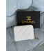 Гаманець жіночий Chanel mini білий з коробкою