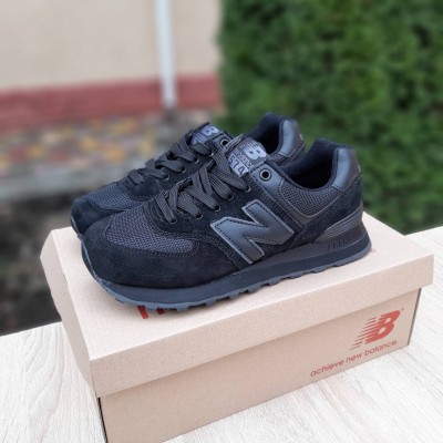 New Balance 574 (SIN) черные, Размер 39