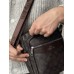 Чоловіча сумка месенджер Coach через коричневий плече Коуч