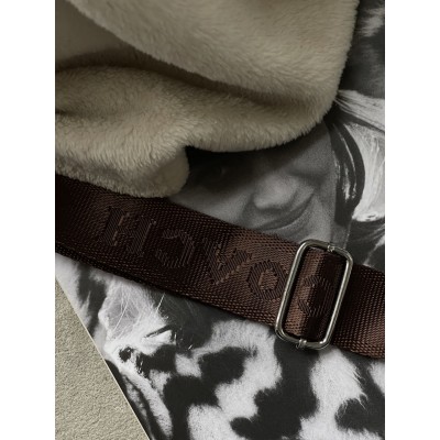 Чоловіча сумка месенджер Coach через коричневий плече Коуч