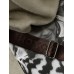 Чоловіча сумка месенджер Coach через коричневий плече Коуч