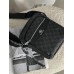 Чоловічі сумки месенджер Gucci через плече чорний Гуччі