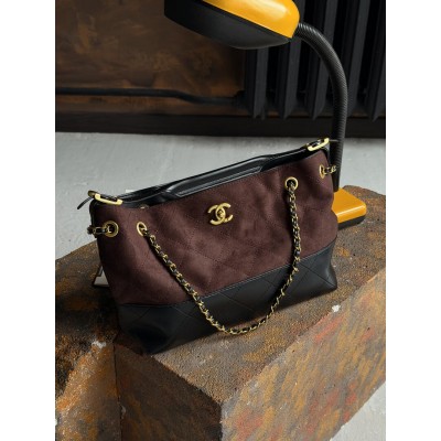 Сумка жіноча Chanel Metiers D’art Bag шоколадний на плечі Шанель Сумка жіноча Chanel Metiers D’art Bag шоколадний на плечі Шанель