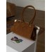 Сумка жіноча Prada Bonnie Medium Suede Shoulder Bag через карамельний плече замша Прада