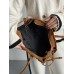 Сумка жіноча Prada Bonnie Medium Suede Shoulder Bag через карамельний плече замша Прада