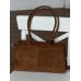 Сумка жіноча Prada Bonnie Medium Suede Shoulder Bag через карамельний плече замша Прада
