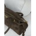 Сумка женская Prada Bonnie Medium Suede Shoulder Bag через плечо хаки замша Прада
