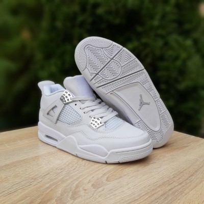 Nike Air Jordan 4 белые, Размер 46