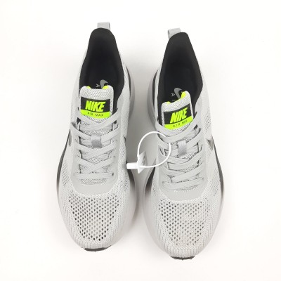Nike AIR ZOOM серые с салатовым, Размер 36