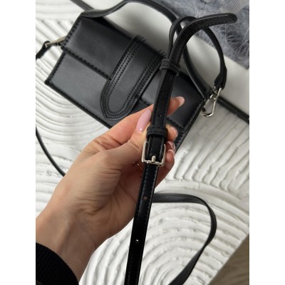 Сумка жіноча Jacquemus Le Bambino Mini Bag чорний через плече Жакмюс