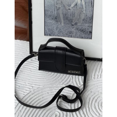 Сумка жіноча Jacquemus Le Bambino Mini Bag чорний через плече Жакмюс