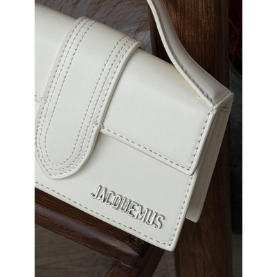Сумка жіноча Jacquemus Le Bambino Mini Bag білий через плече Жакмюс