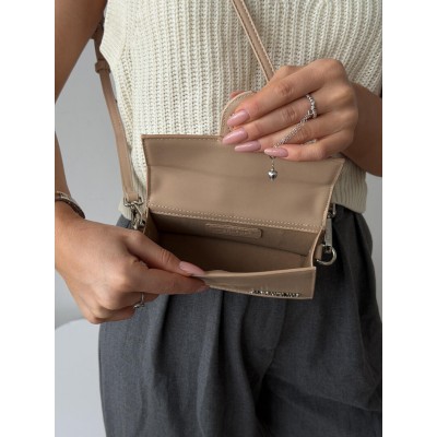 Сумка жіноча Jacquemus Le Bambino Mini Bag бежевий через плече Жакмюс