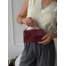 Сумка жіноча Jacquemus Le Bambino Mini Bag бордовий через плече Жакмюс