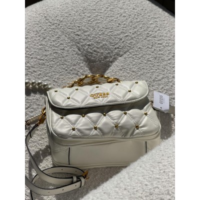Сумка женская Guess Triana Flap Shoulder белый через плече Гесс Триана