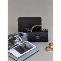Сумка жіноча Chanel mini чорний клатч Шанель