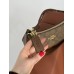Женская сумка Coach Bolso de hombro Teri бежевый+ коричневый через плече Коуч