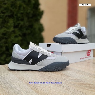 New Balance Xc-72 M Grey Black сірі з чорним, Розмір 43