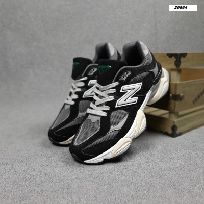 New Balance 9060 черные на бежевом, Размер 41
