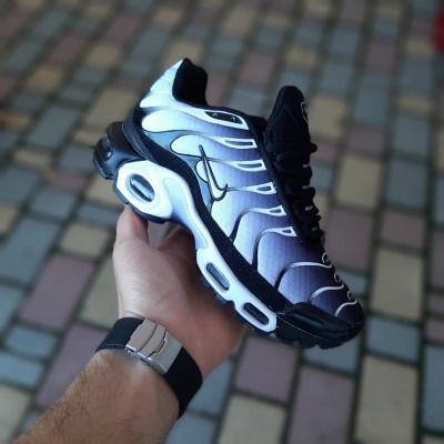Nike Air MAX TN AIR белые с черным, Размер 40